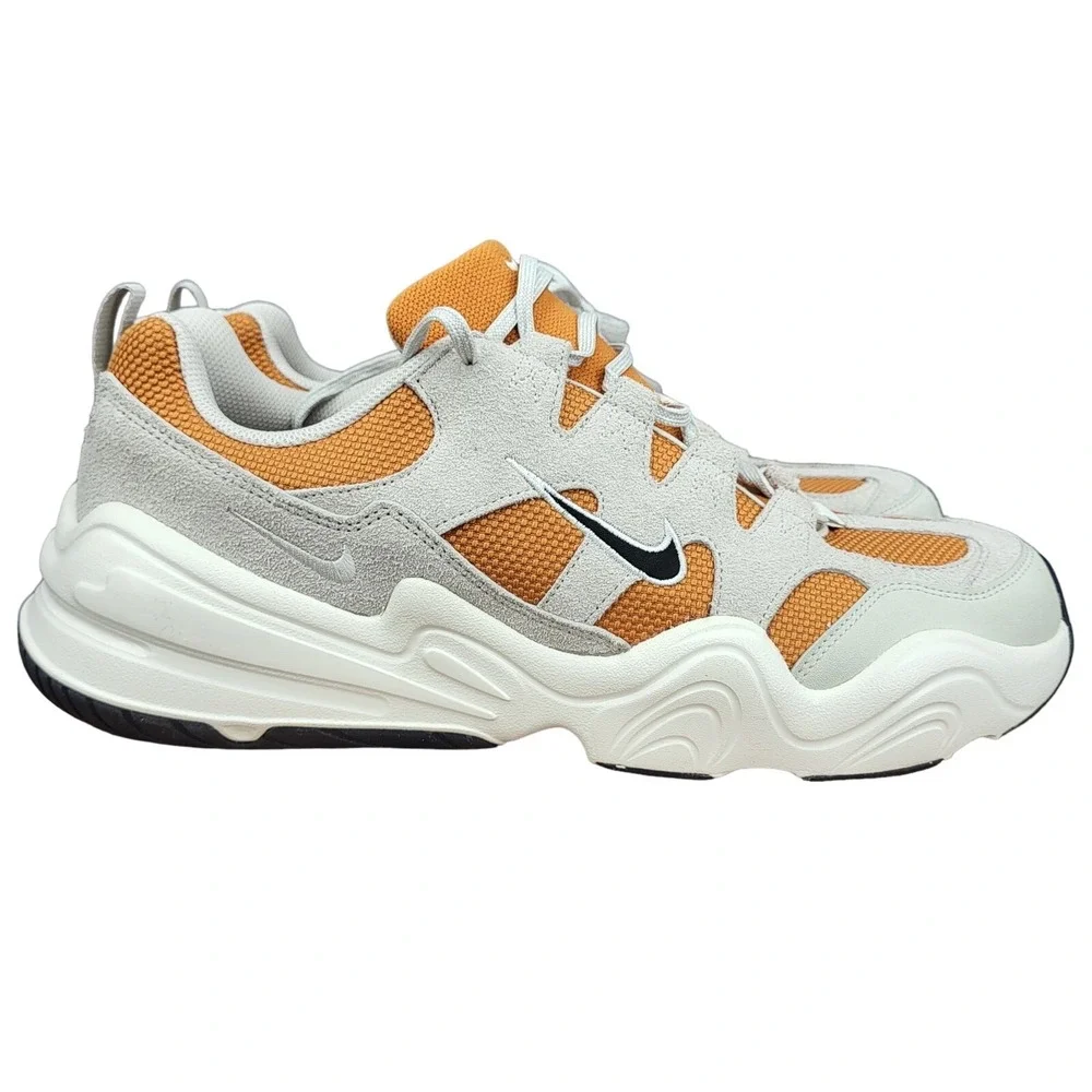 Nike Tech Hera Sneakers Mens 14 Monarch‎ Black Light Bone New Shoes FJ9532-800